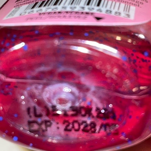 Bath & Body Works 4x Pink Bubble Gum Hand Sanitizer Gel 1oz Pocketbac New - Picture 3 of 4